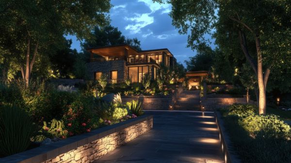 Fayetteville Landscape Lighting Service